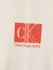 Calvin Klein Jeans, Béžová barva Two tone mikina 2