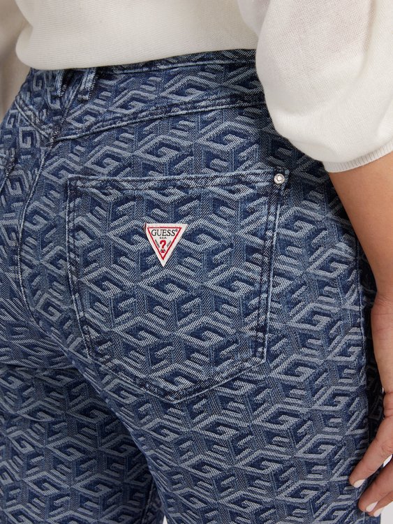 Luxusní 1981 Skinny logo jeans, Modrá barva, 25/29, 26/29, 27/29, 28/29, 29/29