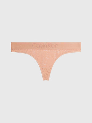 Calvin Klein Underwear – Intrinsic tanga, Růžová barva