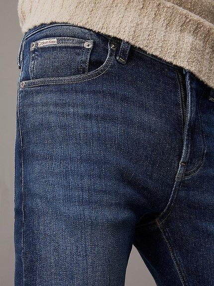 Módní Skinny jeans, Modrá barva, 2024