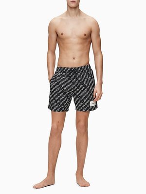 Core Solids plavky – Calvin Klein Swimwear, Černá barva Muži