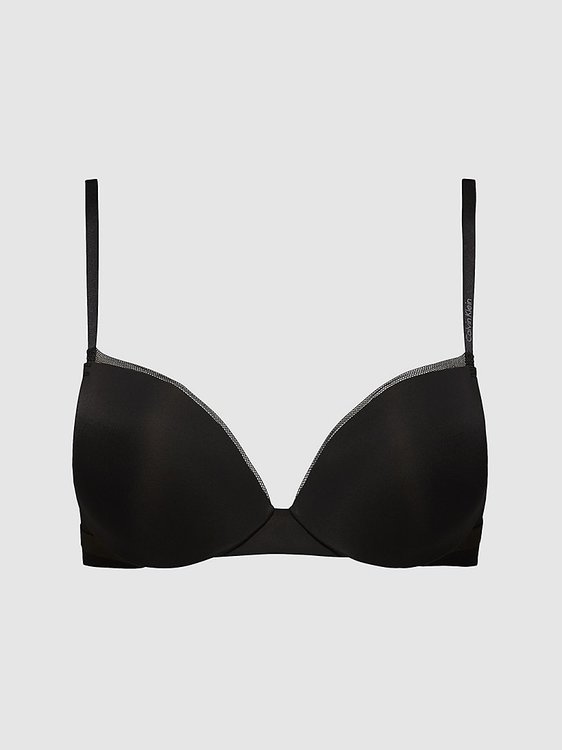Calvin Klein Underwear – Podprsenka Demi, Černá barva