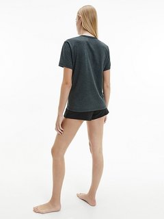 Módní Pyžamové tričko, Navy barva, 2021