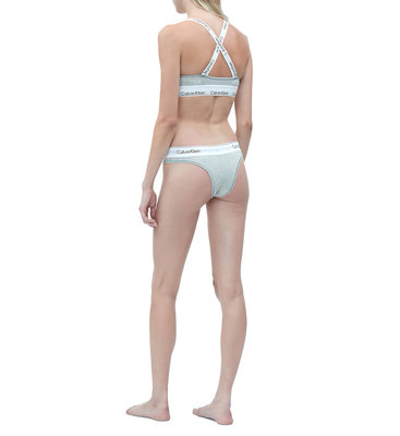 Podprsenka Modern Cotton – Calvin Klein Underwear, Šedá barva Ženy, Ženy, Ženy, Ženy
