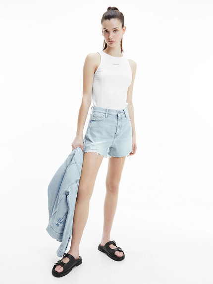 Organic Tank top Bílá barva Ženy