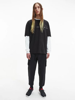 Eva runner tenisky – Calvin Klein Jeans, Černá barva Muži 1