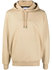 Modern front logo mikina Béžová barva Muži