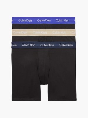 Calvin Klein Underwear – Cotton boxery 3ks, Černá barva