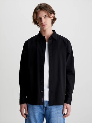 Calvin Klein Jeans – Monologo košile, Černá barva
