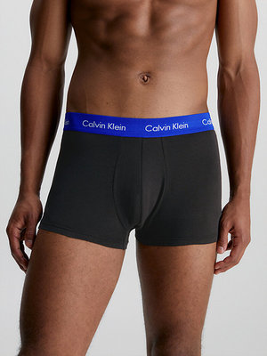 Cotton Stretch boxery 3ks – Calvin Klein Underwear, Černá barva Muži