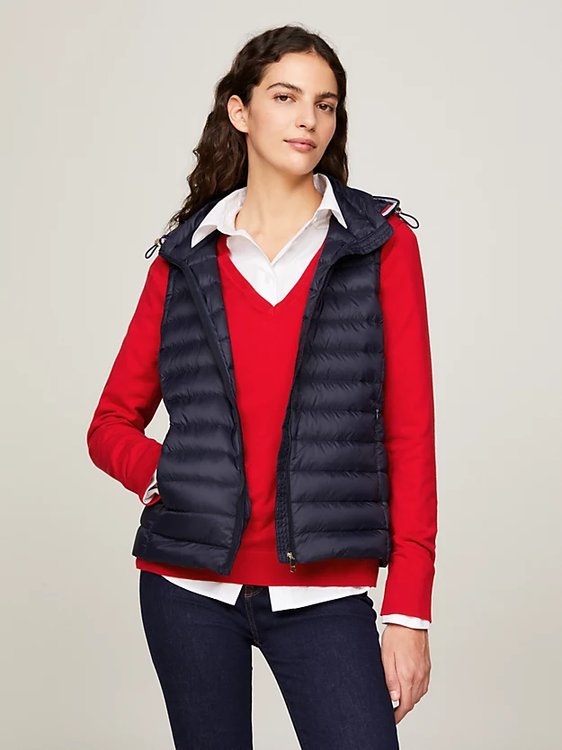 Tommy Hilfiger – Heritage vesta, Navy barva