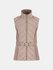 Luxusní Cassandra Belted vesta, Béžová, Hnědá, Krémová barva, S, M