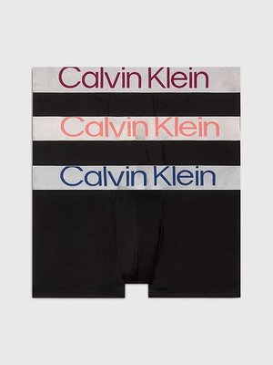 Calvin Klein Underwear – CK Steel Micro boxery 3ks, Černá barva