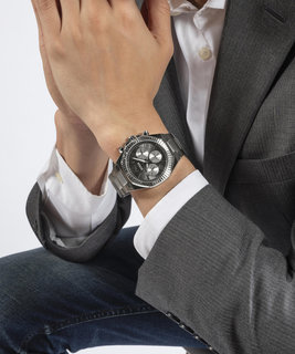 Černá, Stříbrná barva, Equity hodinky