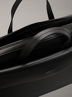 Vertical Lines taška na notebook Černá barva Muži