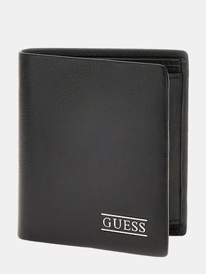 GUESS – New Boston peněženka, Černá barva