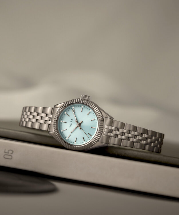 TIMEX, Modrá, Stříbrná barva Legacy hodinky