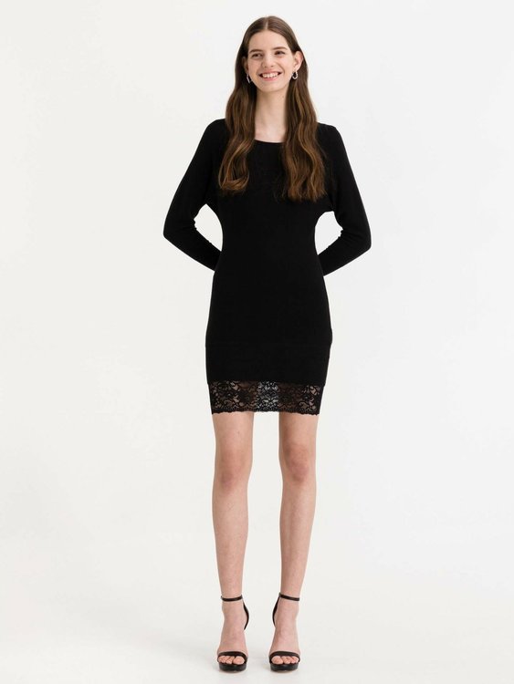 Luxusní Celine šaty, Černá barva, XS, S