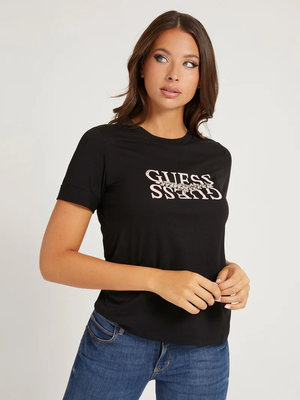 Maider tričko – Guess, Černá barva Ženy