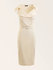 Audrey šaty Krémová barva Ženy