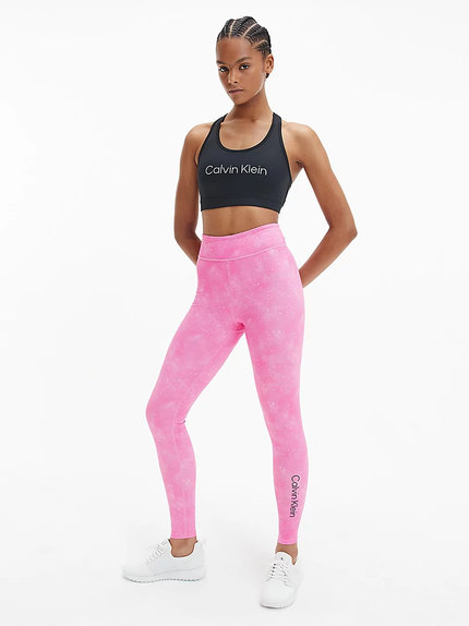 Wo sportovní legíny Růžová barva Ženy