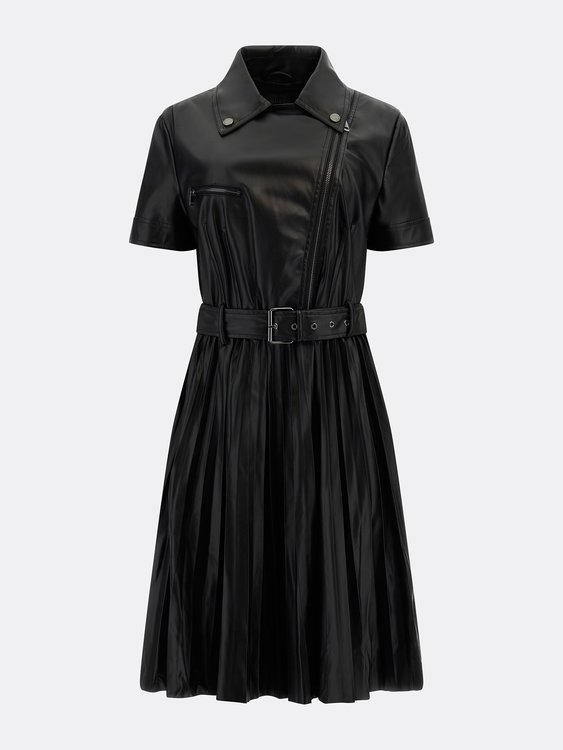 Luxusní Livia šaty, Černá barva, S