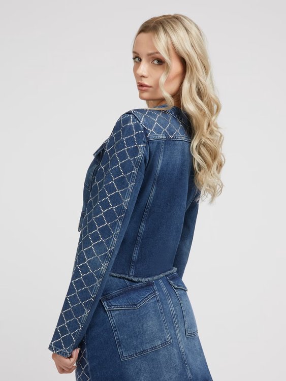 Larissa bunda – GUESS, Modrá barva Ženy