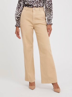 GUESS – Darma kalhoty, Béžová barva