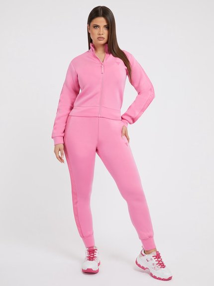 Módní Allie tepláky, Růžová barva, 2023