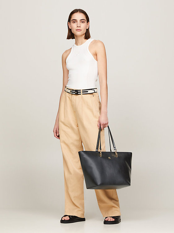 TH Refined kabelka Černá barva Ženy