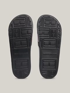 Rubber TH Flag Pool pantofle Černá barva Muži