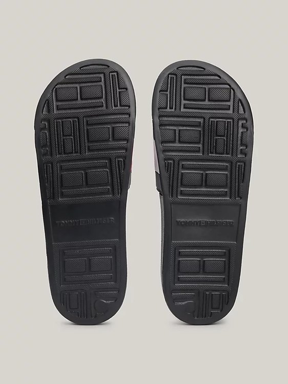 Rubber TH Flag Pool pantofle Černá barva Muži