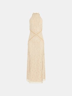 New Liza šaty Béžová barva Ženy