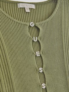 Alphabet Charm Melissa šaty Zelená barva Ženy