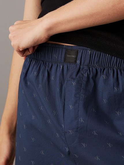 Módní Cotton Poplin šortky, Modrá barva, 2024