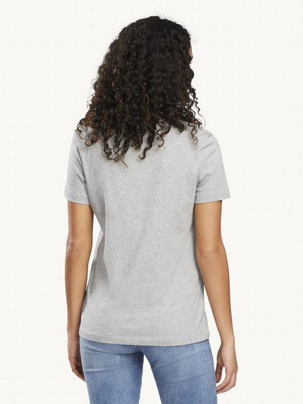 Módní TH Logo triko, Šedá barva, 2020