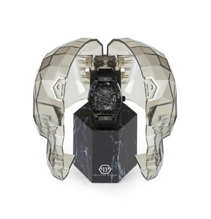 THE $KELETON hodinky Černá barva Muži