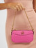 Luxusní Nell crossbody, Růžová barva, T/U