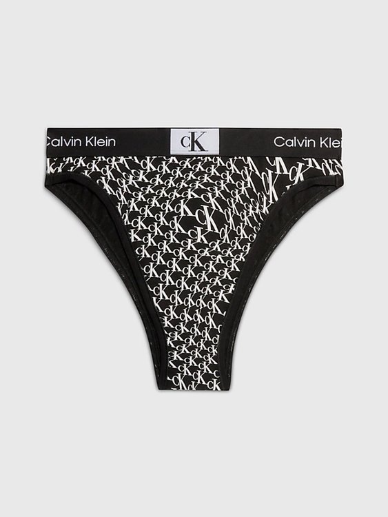Calvin Klein Underwear – 1996 Cotton brazilky, Černá barva