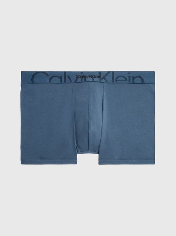Calvin Klein Underwear – Embossed boxery, Modrá barva