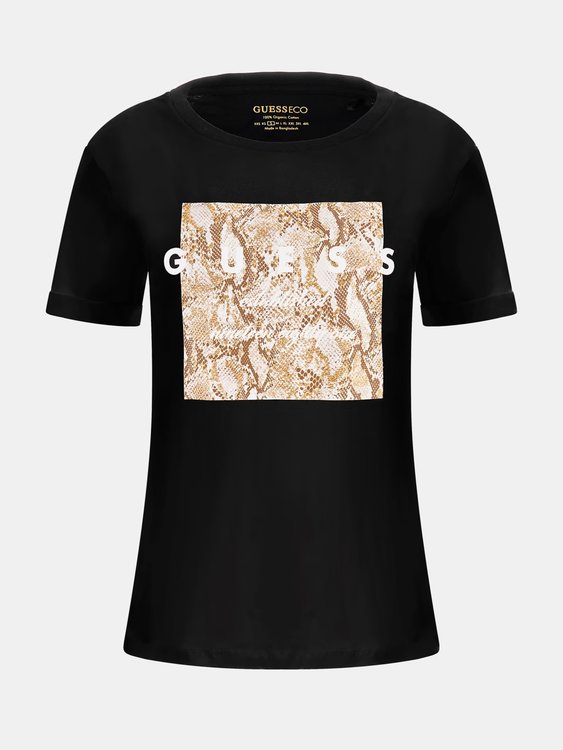 Luxusní Python triko, Černá barva, XS, S, M, L