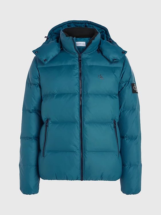 Essentials Down Jack bunda Modrá barva Muži