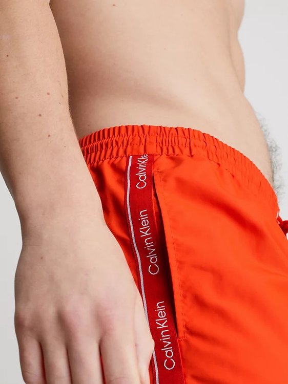 Luxusní Core Logo plavky, Červená barva, S, M, L, XL