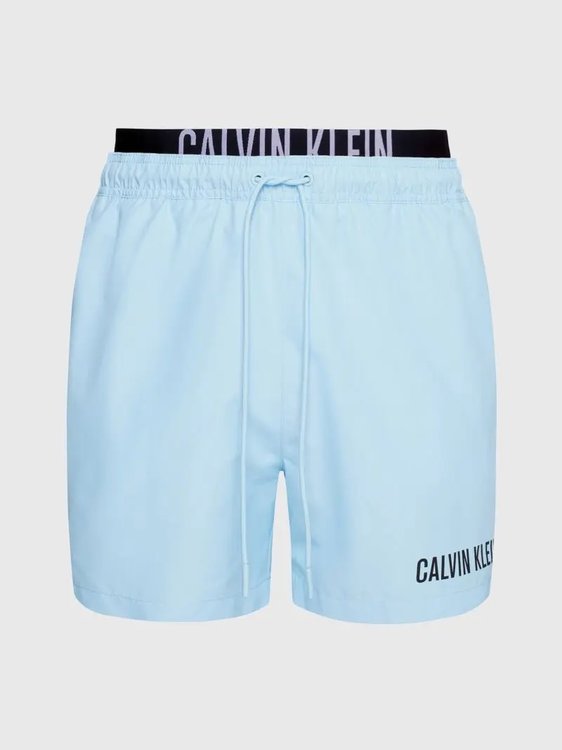 Calvin Klein Swimwear – Intense Power plavky, Modrá barva