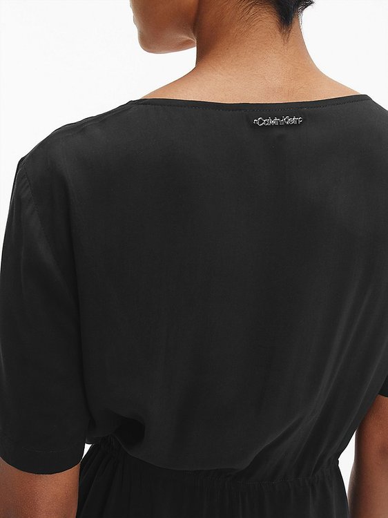 Módní KW0KW01786-BEH plážový KAFTAN, 2022