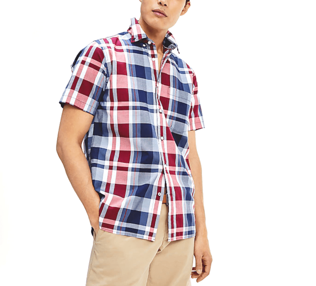 Tommy Hilfiger – Košile, Červená, Modrá barva