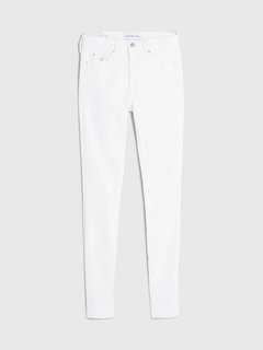 Mid Rise Skinny jeany Bílá barva Ženy