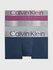 Calvin Klein Underwear – Reconsidered Steel boxery 3ks, Fialová, Modrá barva