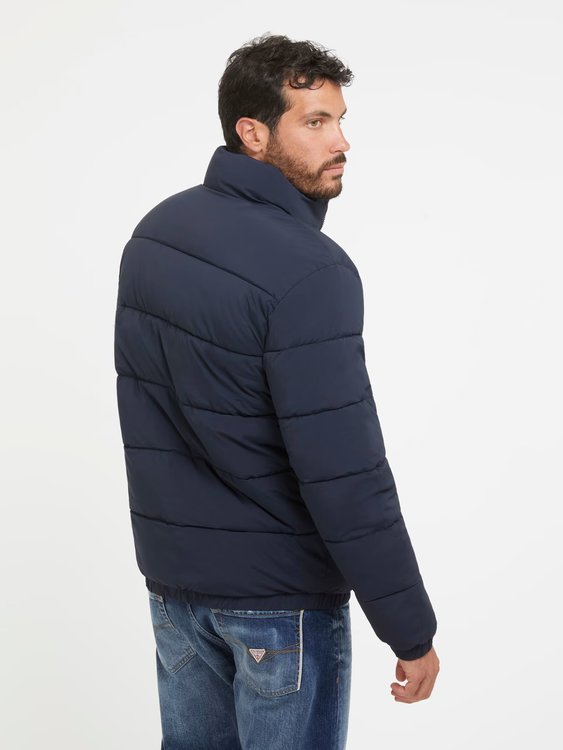 Stretch Puffa bunda – GUESS, Navy barva Muži