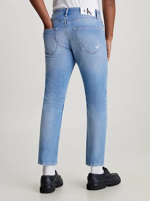 Dad jeans – Calvin Klein Jeans, Modrá barva Muži